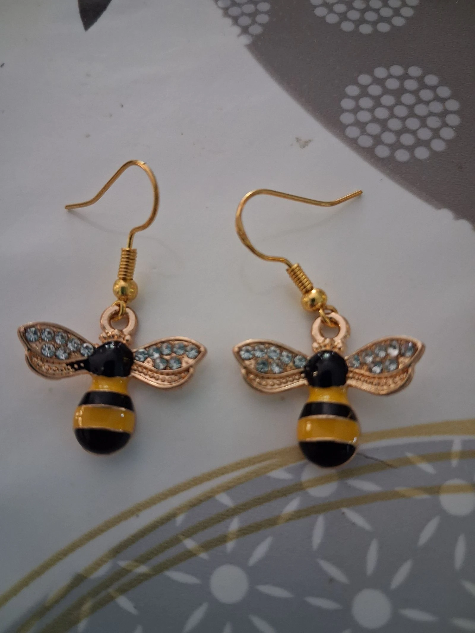 Pendientes en forma de abeja – photo 2